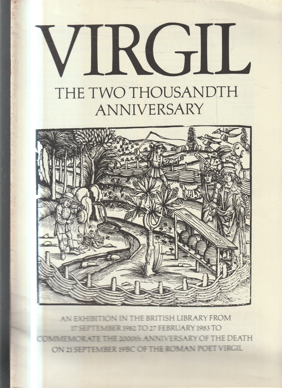 MEMORABILIA ,VIRGIL , TWO THOUSANDTH ANNIVERSARY EXHIBITION 1982