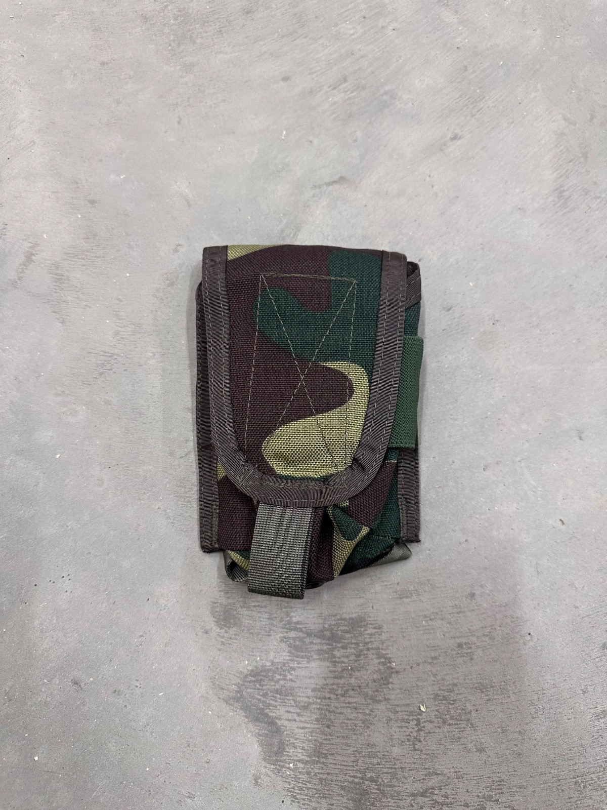 Paraclete ASR019 SR25 Double Mag Pouch Woodland Camo NOS CAG SOF MOLLE 7.62 NATO