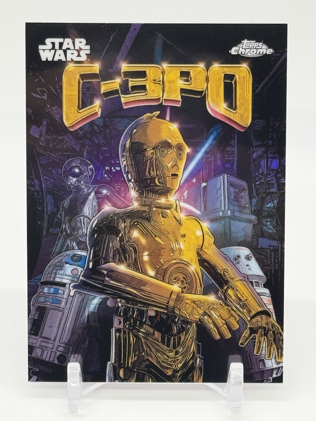2026 TOPPS CHROME STAR WARS: C-3PO - GALACTIC MAXIMALISTS Case Hit #GMAX-C3 SSP