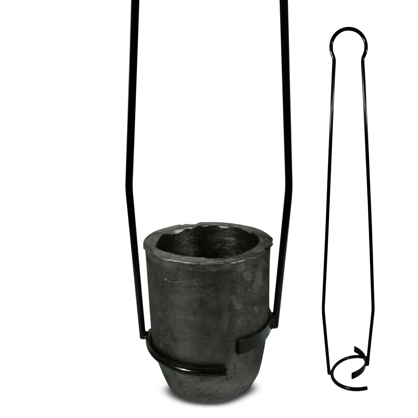 10kg Crucible Lifting Tong Squeeze Grip Design for Safe Handling Easy Transport