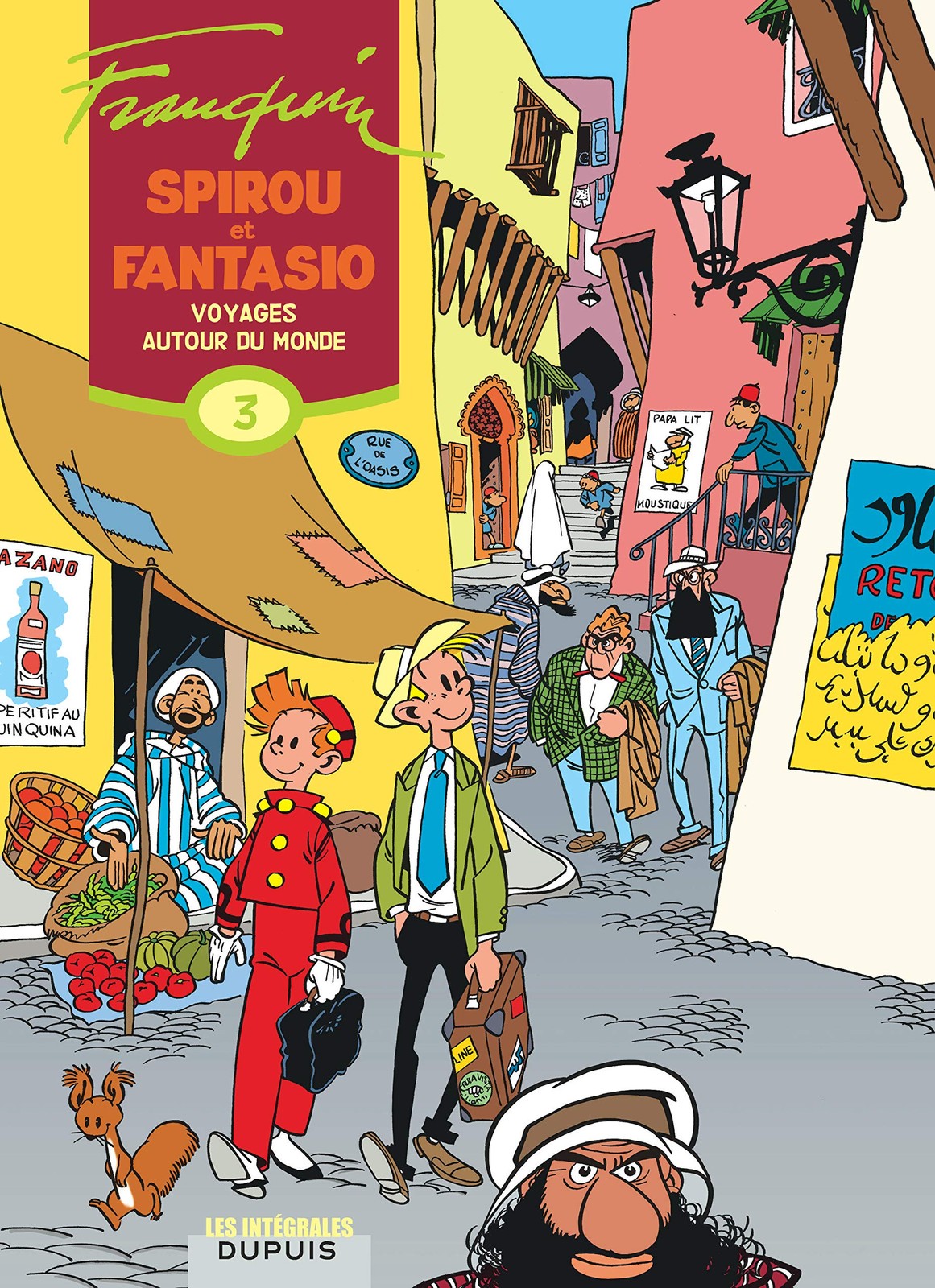 Spirou et Fantasio - L\'intégrale - Tome 3 - Voyages autour du monde - hardc...