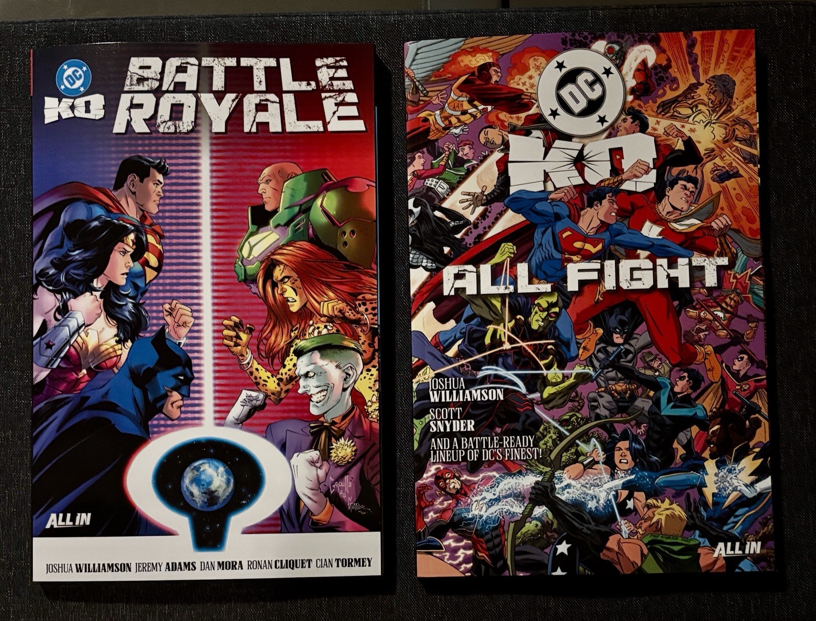 DC K.O Trade Paperback Lot:  Battle Royale, All Fight (DC Comics 2026) New/NM