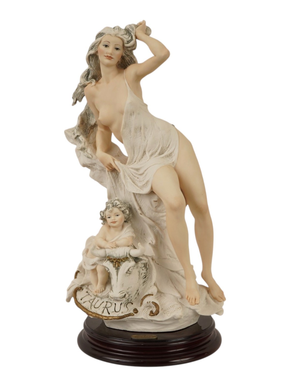VTG GIUSEPPE ARMANI FLORENCE PORCELAIN FIGURINE TAURUS