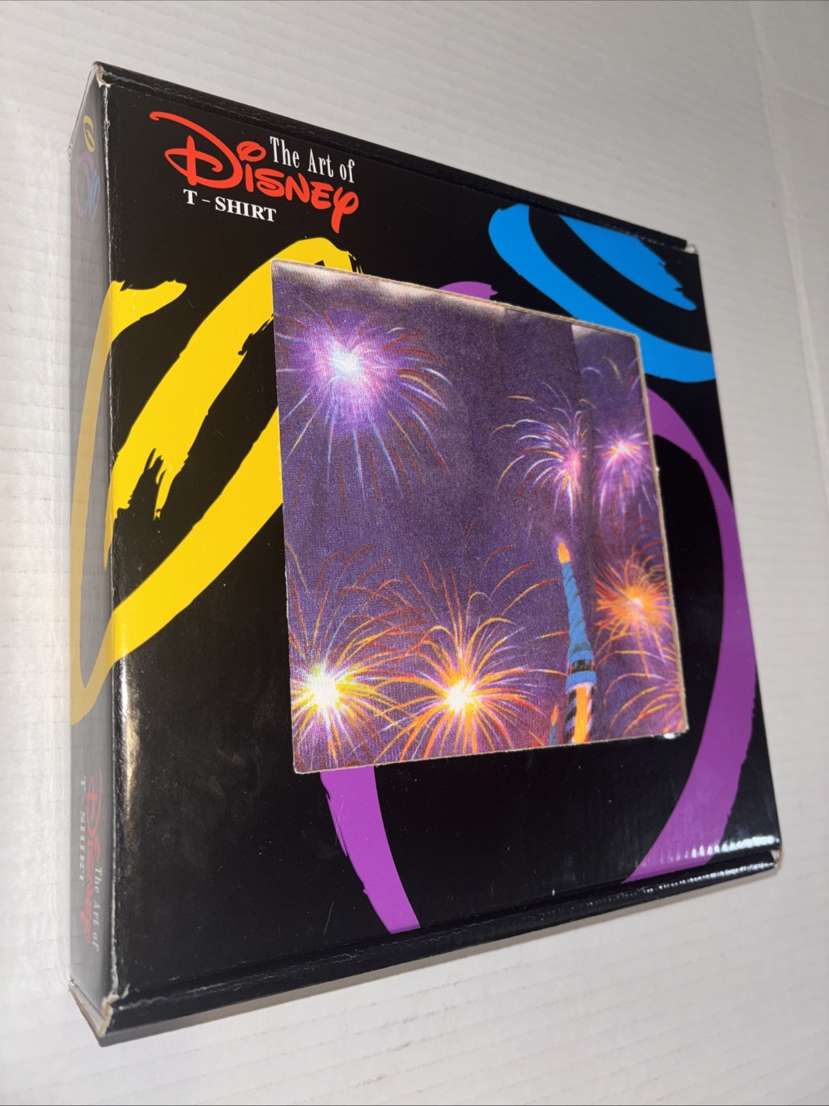 Vintage 1996 T-Shirt Walt Disney World 25th Anniv The Art of Size XL Mickey