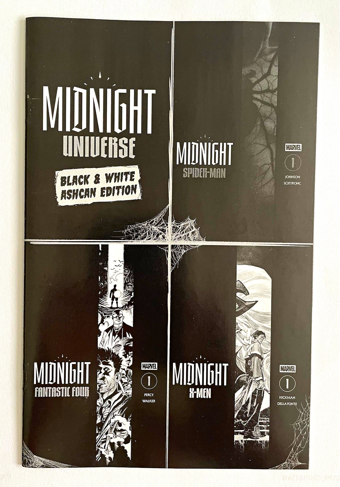Marvel Midnight Universe-Black & White-Ashcan Edition