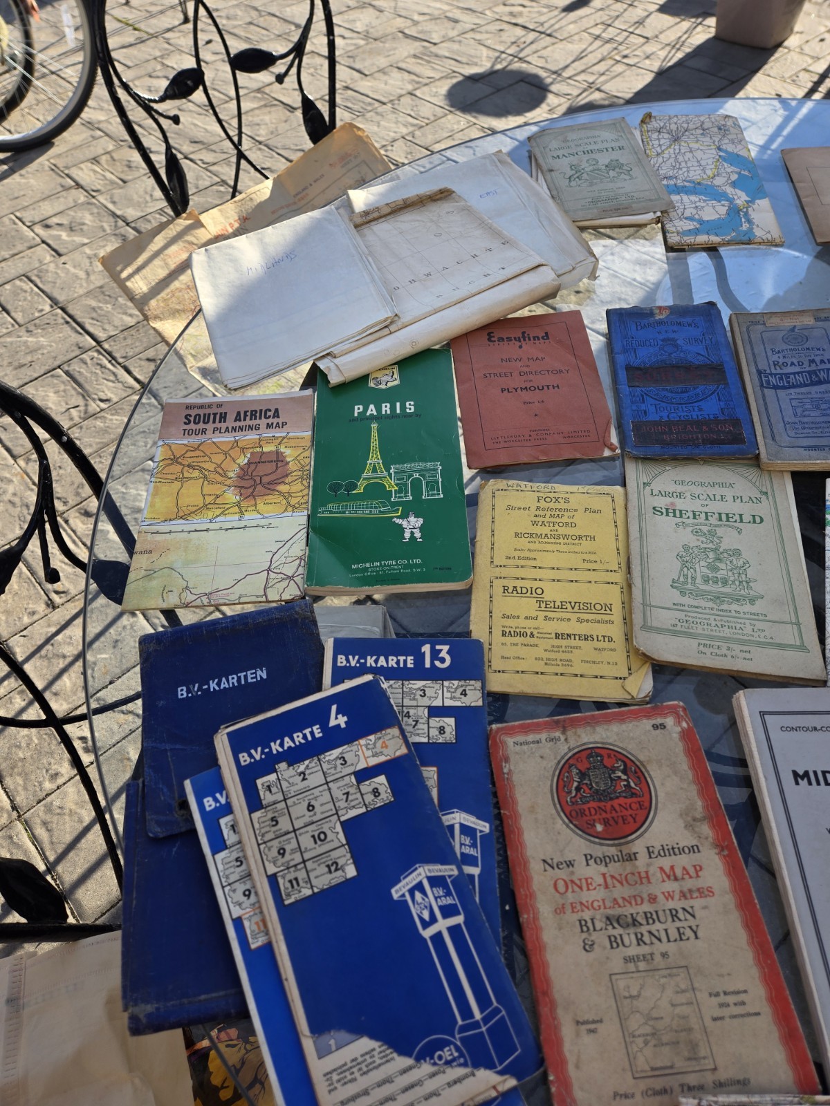 Great Britain Germany Ireland England Africa Vintage 45 Maps 1940s To 70s 