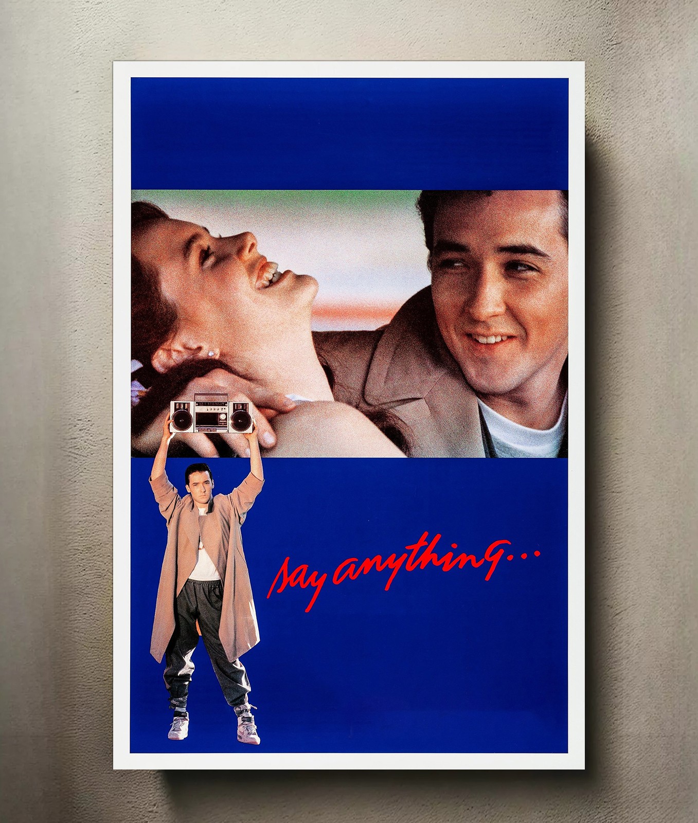 Say Anything... 8x12 Metal Movie Poster Sign
