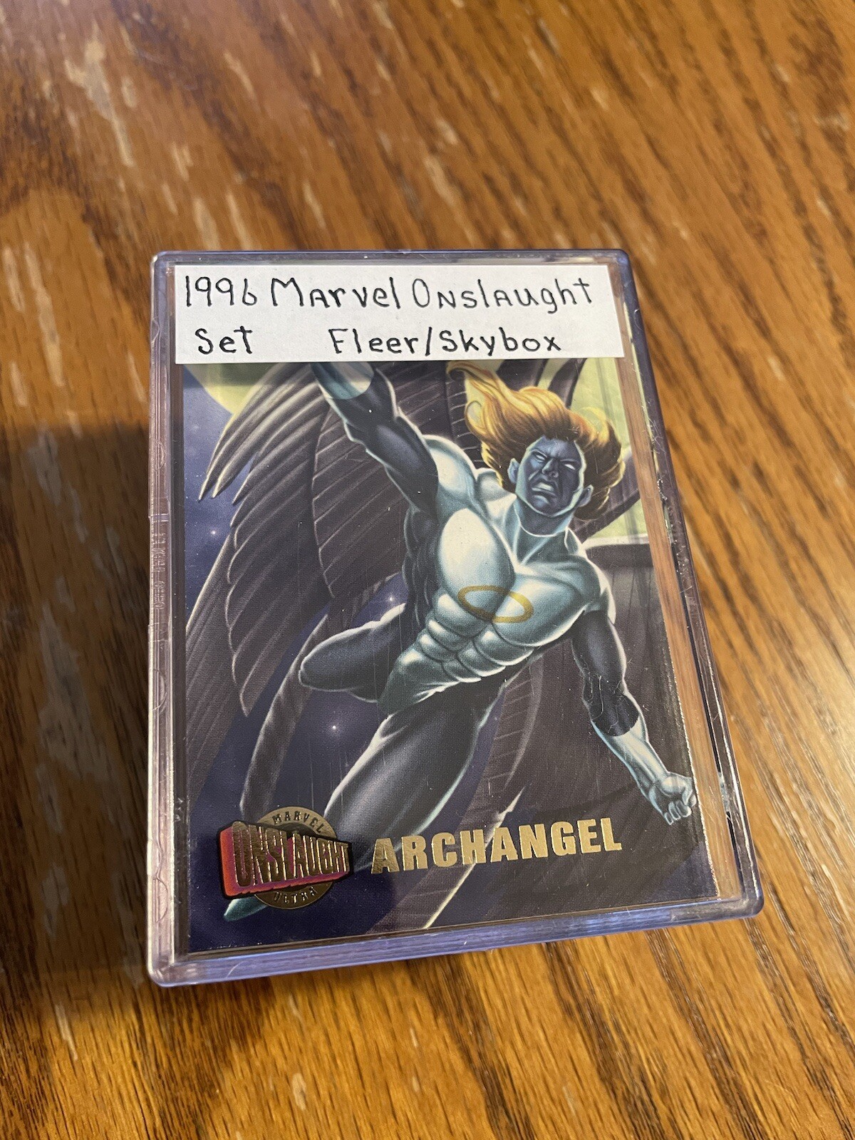 1996 Fleer/Skybox Marvel Onslaught Complete Base Set Of 100 Cards