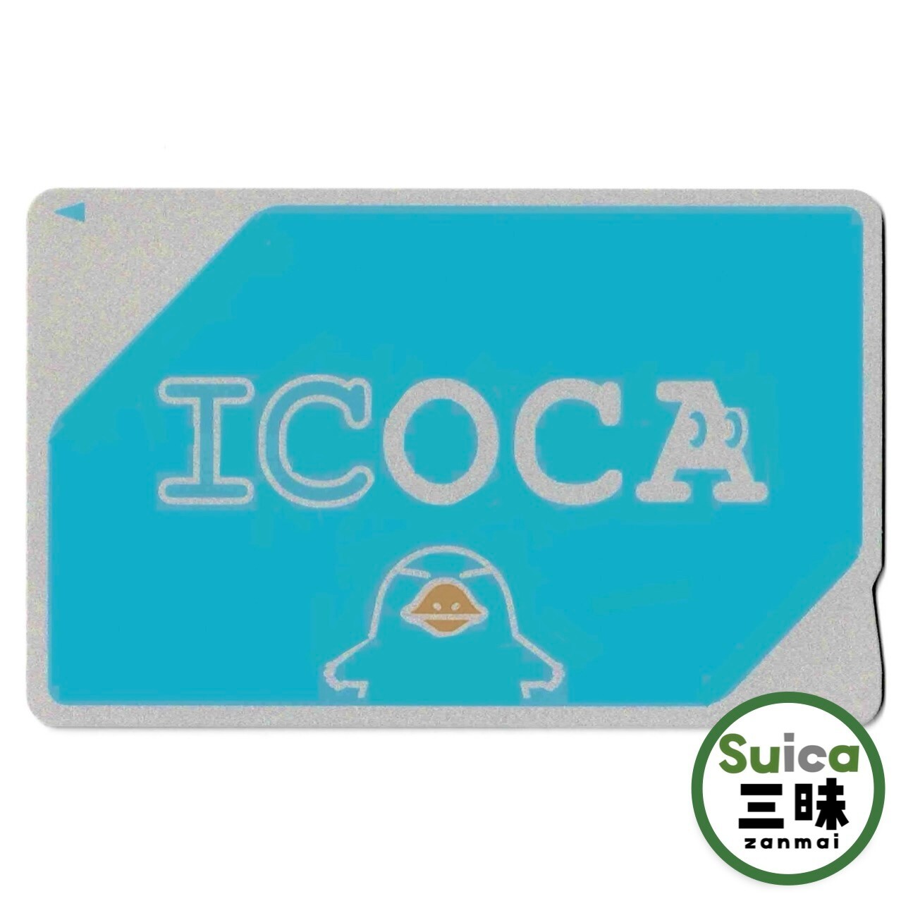¥500 pre-charged Brand-new ICOCA Transportation IC card Platypus Suica JR West