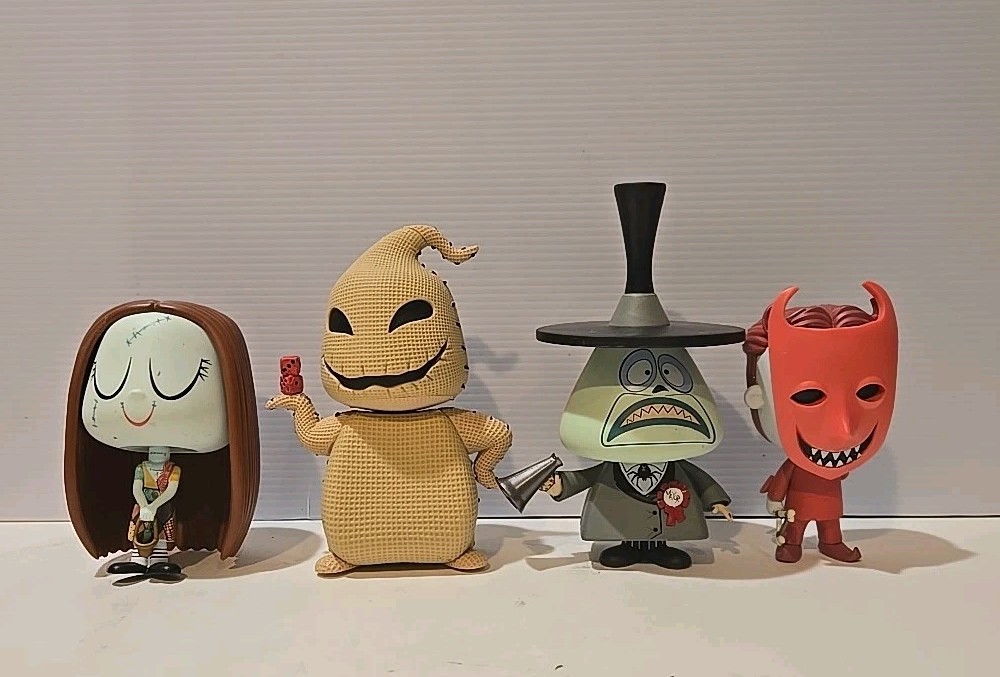 Funko VYNL Disney The Nightmare Before Christmas - Lot of 4 Loose Figures