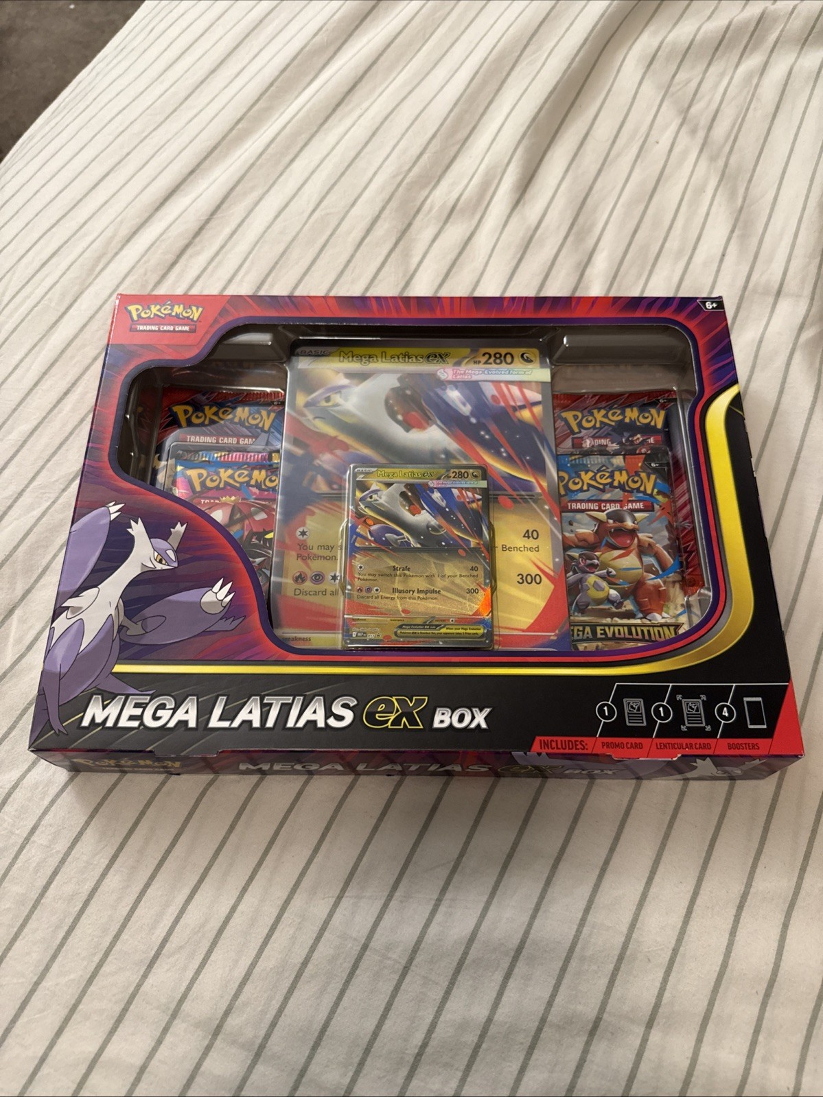 Pokémon TCG: Mega Latias ex Collection Box New Sealed