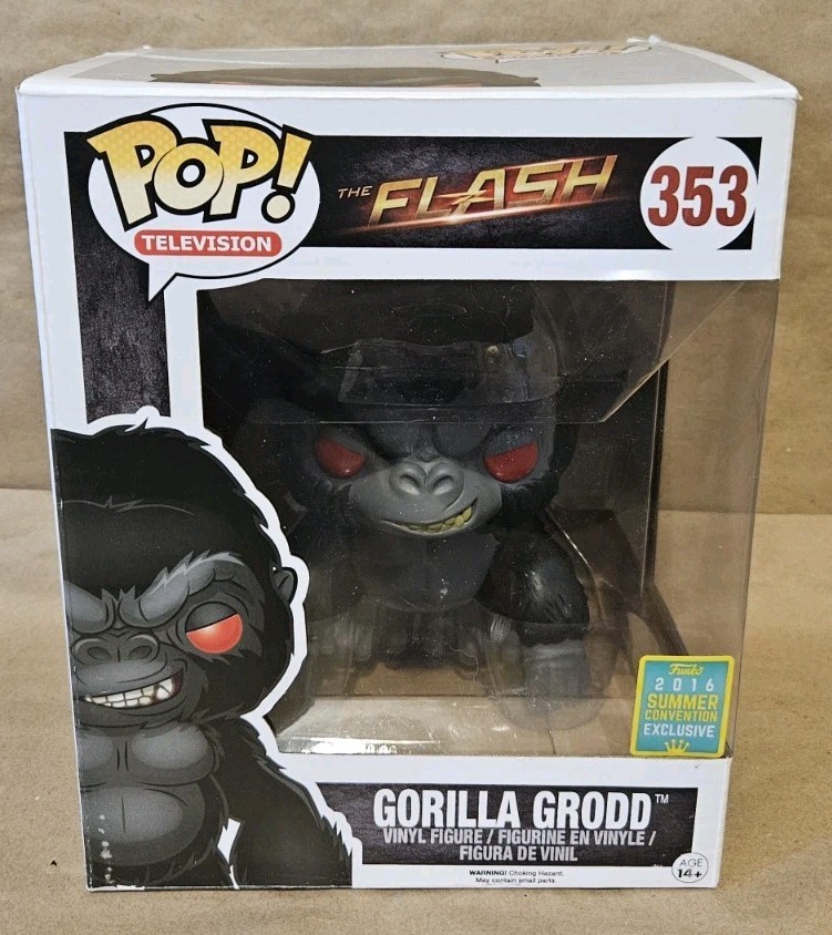 Funko Pop Gorilla Grodd 353 Flash Television 2016 Summer Convention Exclusive