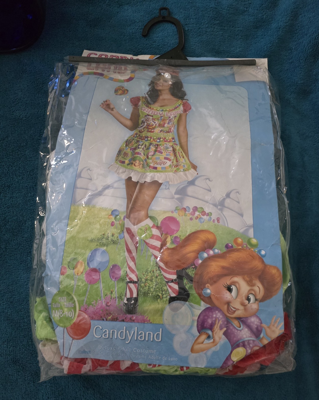 Women's Candyland Fabulous Flirts By Disguise Halloween Costume Sz M 8-10