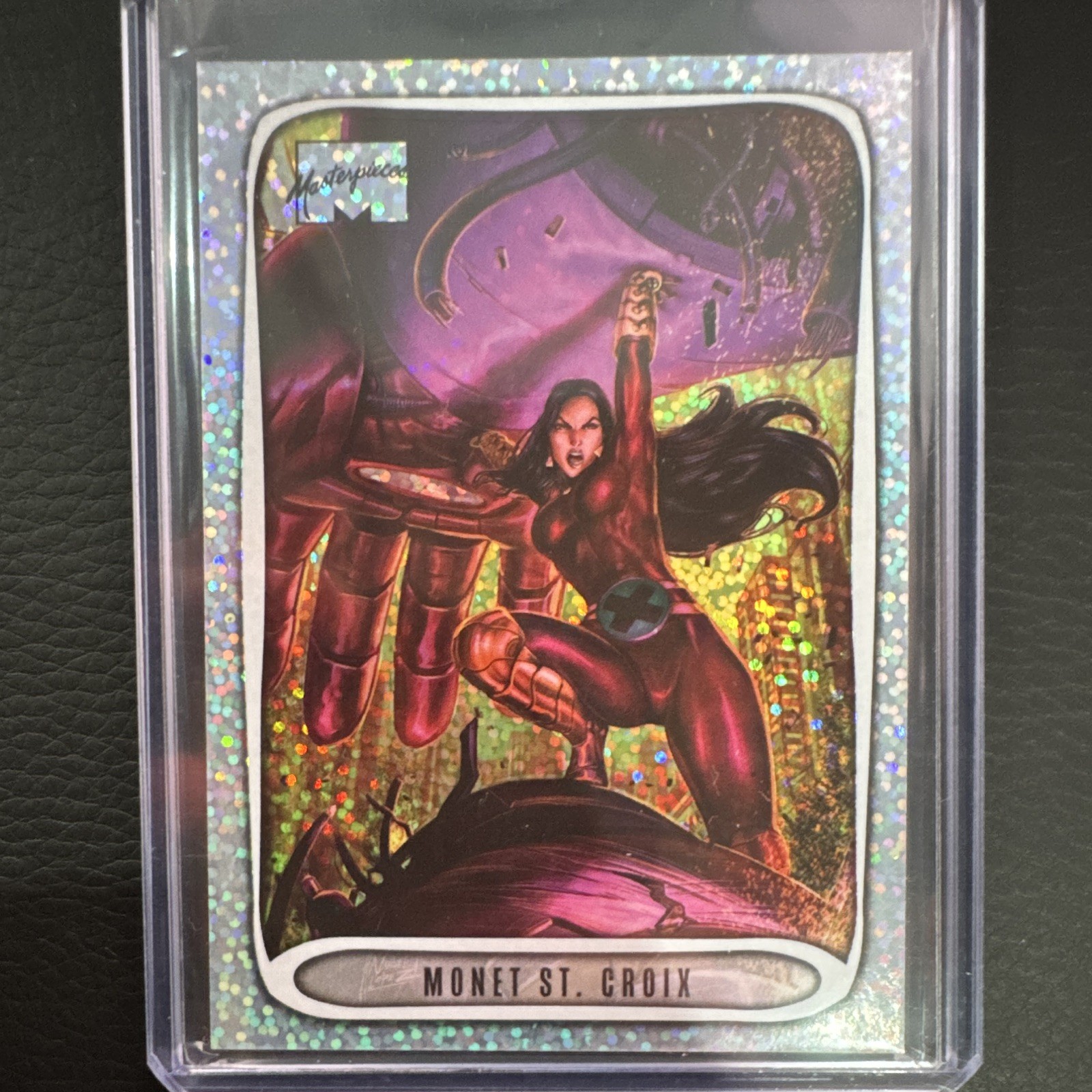 Marvel Masterpieces 2024 - Monet St. Croix Holofoil #19/20 Marvel Masterpieces 2024 - Monet St. Croix Holofoil #19/20