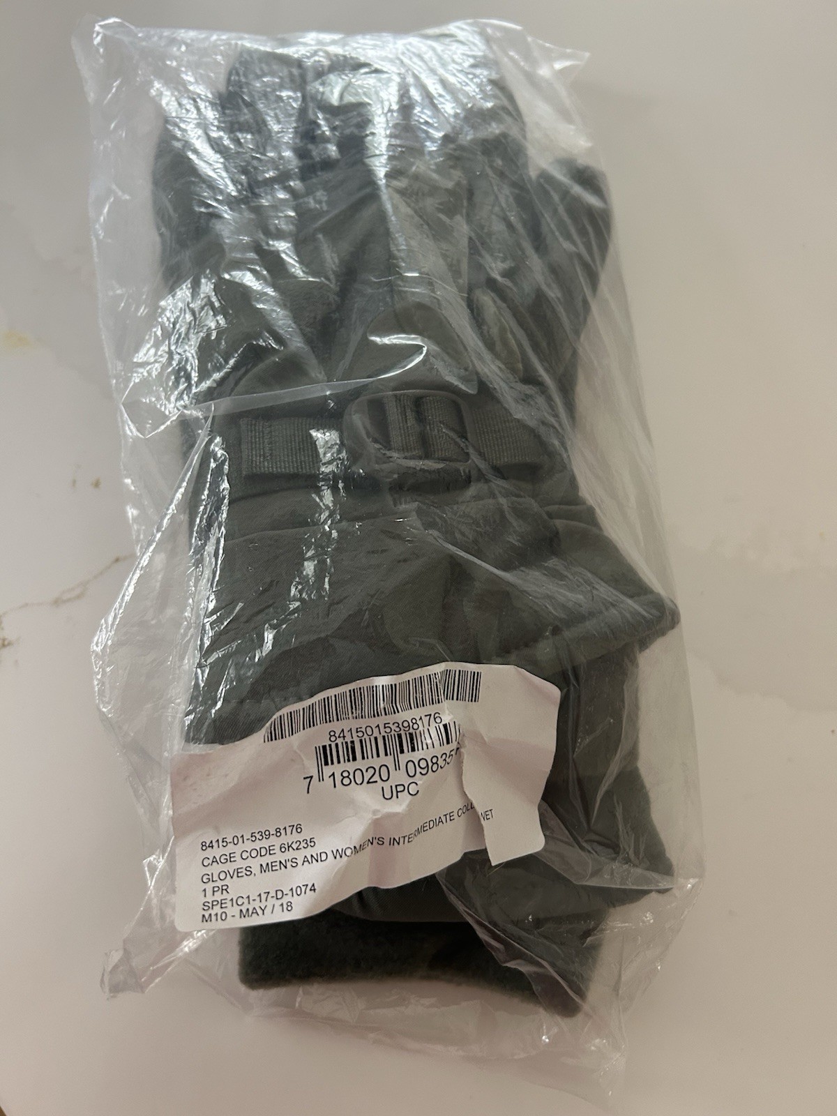 USGI Intermediate Cold Wet Weather Gloves Gen III ECWCS Extra Large XL New US