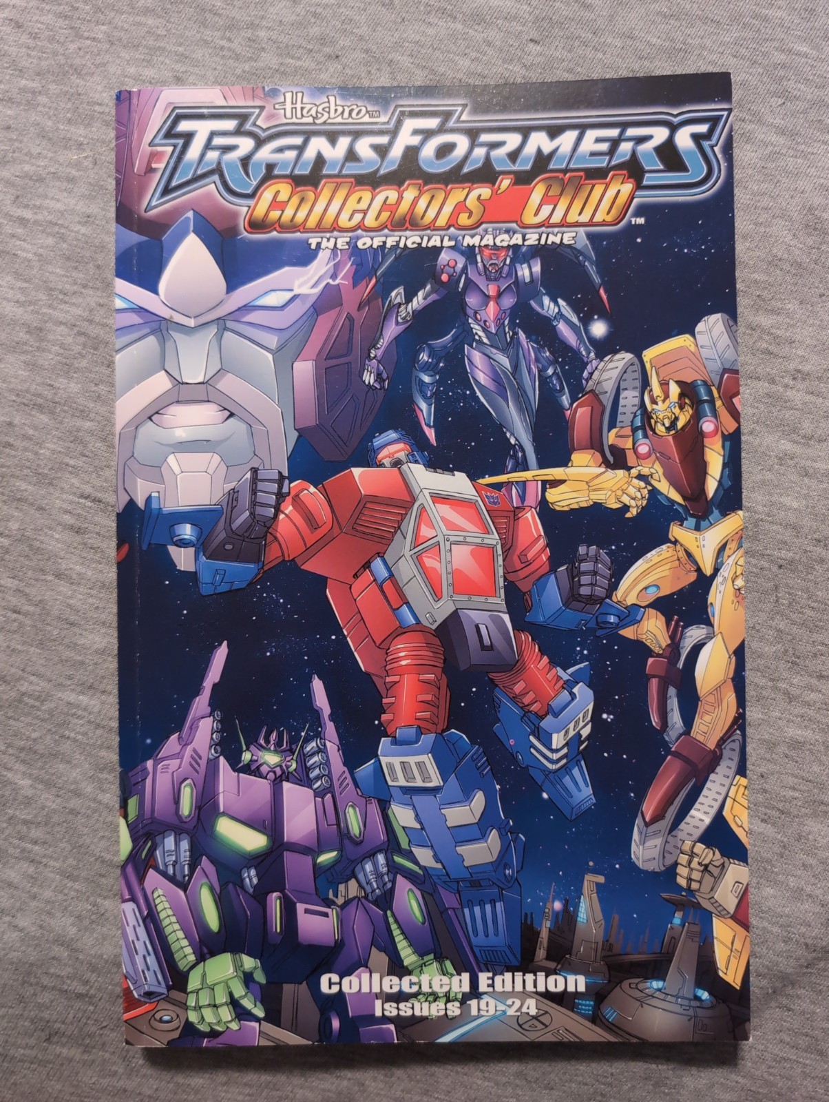 Rare TFCC Transformers COLLECTORS CLUB official Magazine Collected Edition 19-24