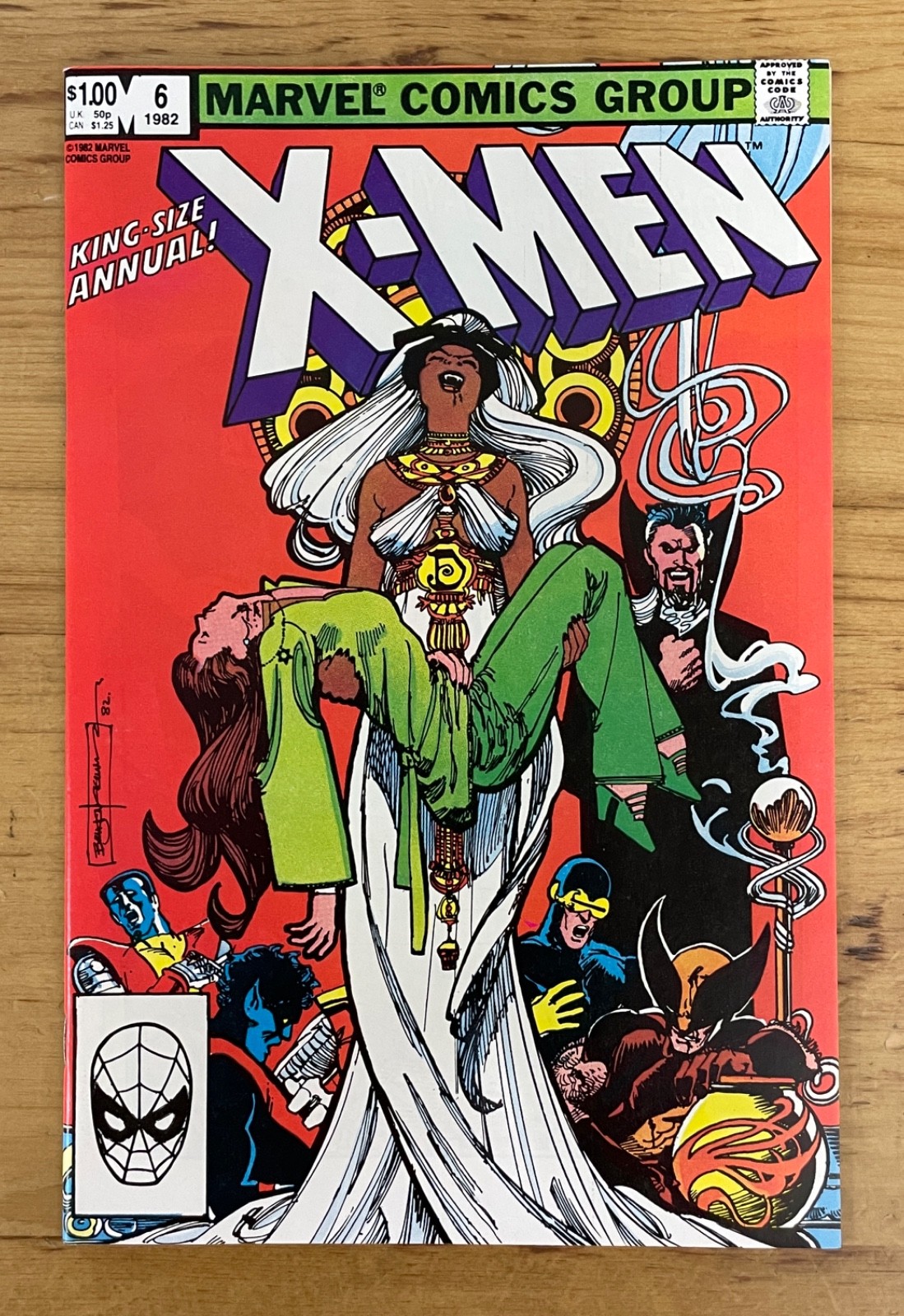 THE X-MEN ANNUAL #6 ~ MARVEL COMICS 1982 NM+/MT