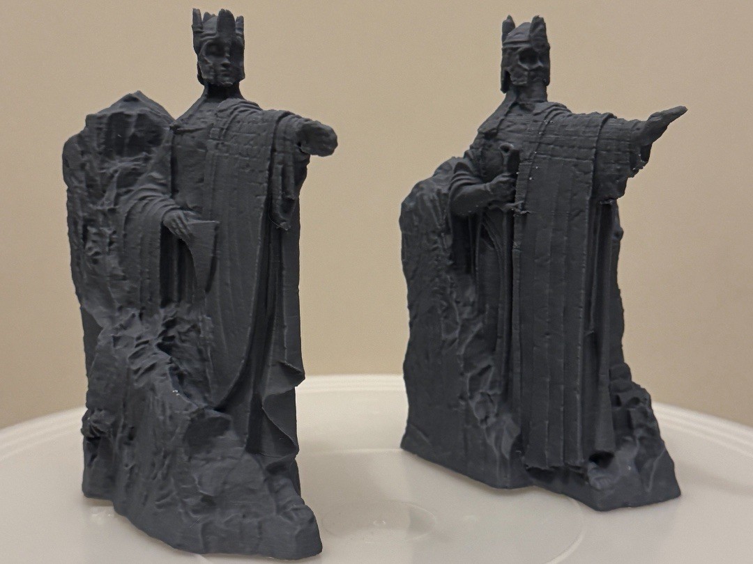 Lord of the Rings Argonath Bookends Set | 6” Tall Kings of Gondor Statues LOTR Lord of the Rings Argonath Bookends Set | 6” Tall Kings of Gondor Statues LOTR