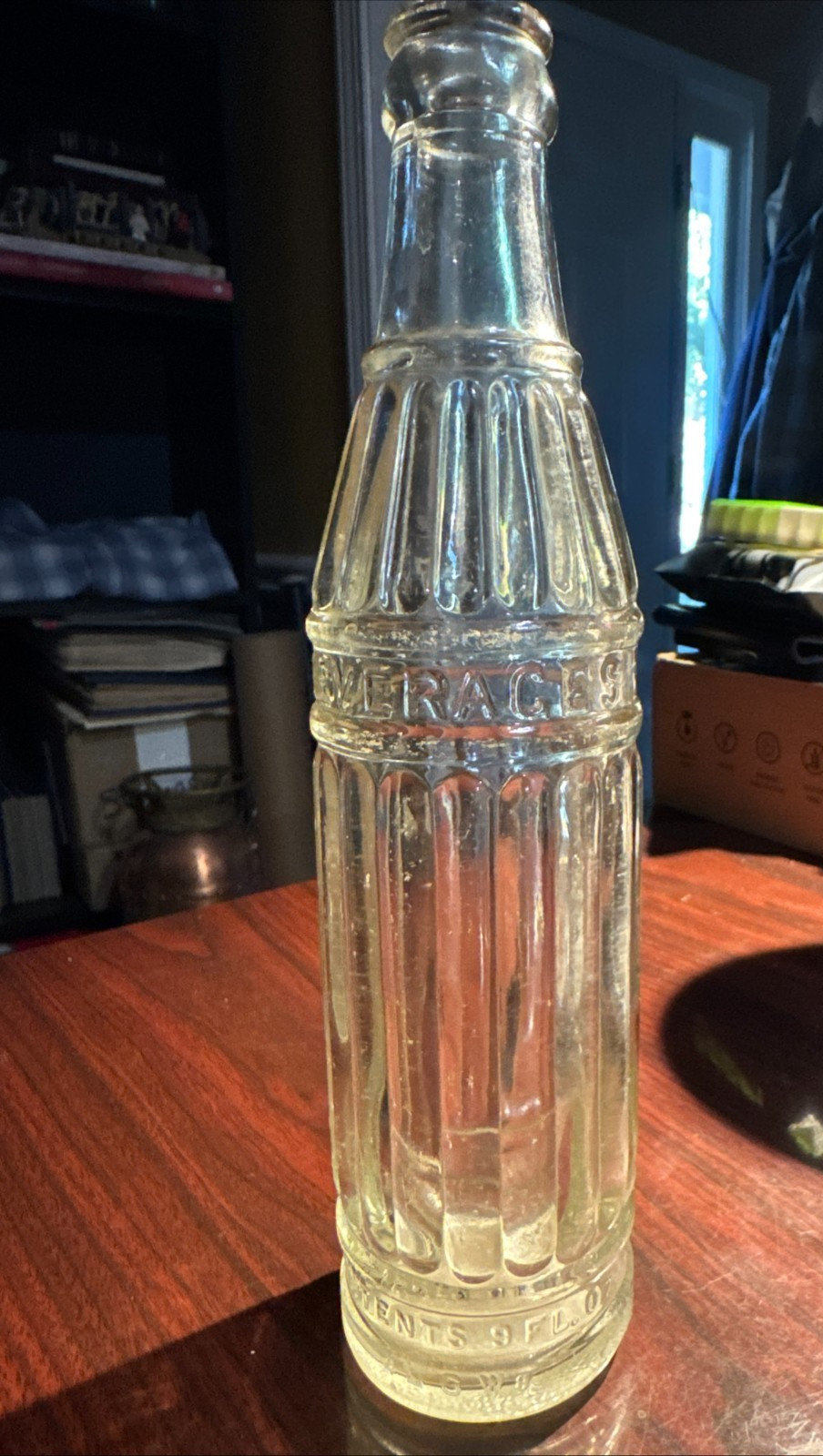1948  Vintage Pepsi Cola Bottling Co. Bottle Clear - 9 FLU OZS - SHIPS4FREE2US