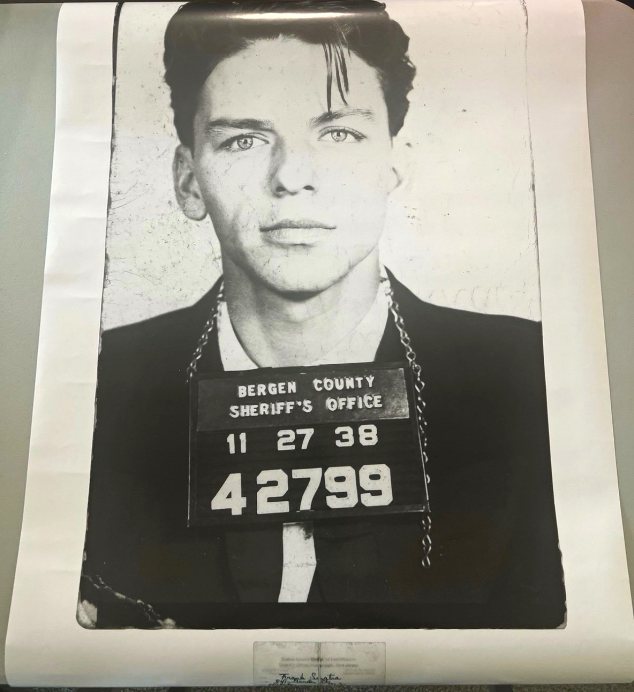 Frank Sinatra Poster Aprox Size 24x36 Inches Only