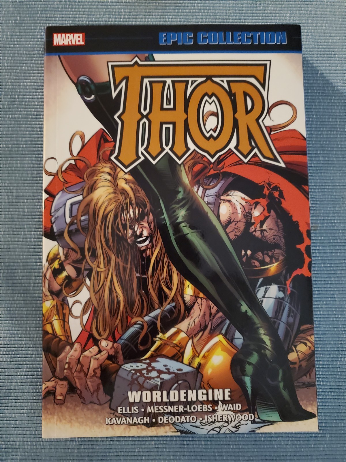 Thor Epic Collection Volume 23 Worldengine Ellis Deodato Messner-Loebs Waid