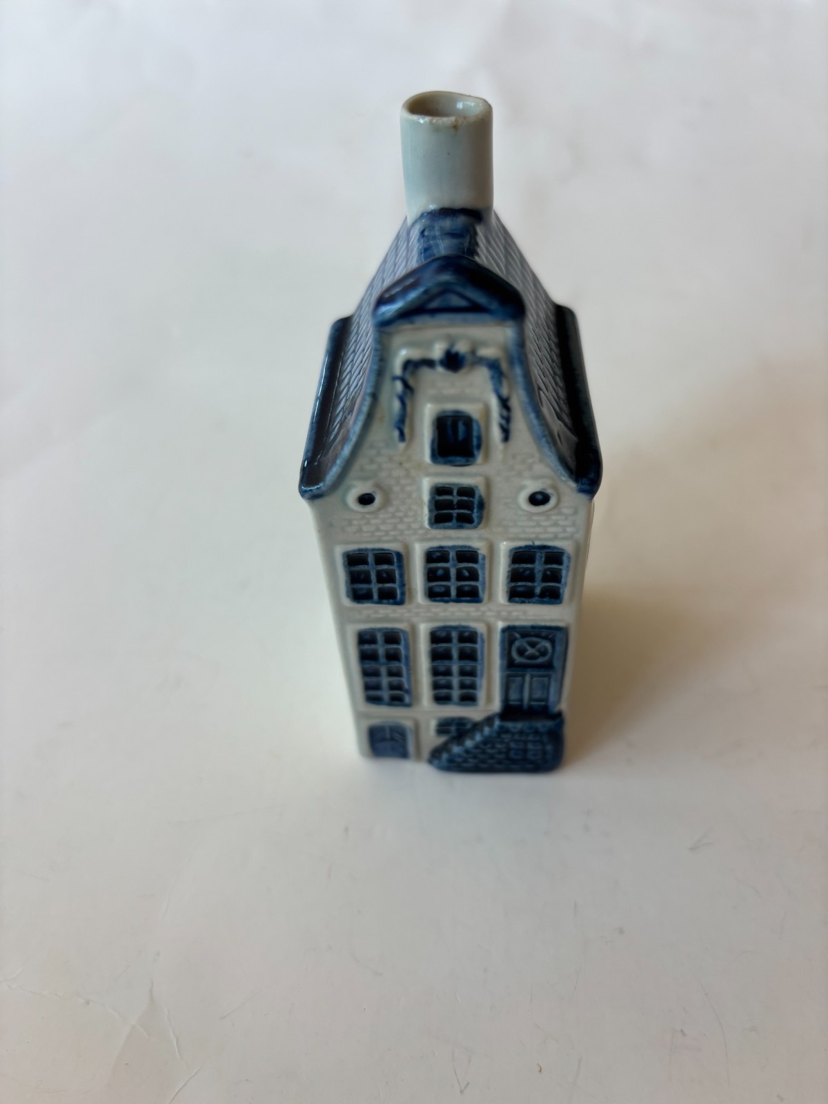 Vintage 1950's Blue Delft KLM Airline Rynbende Distilleries Holland House #9