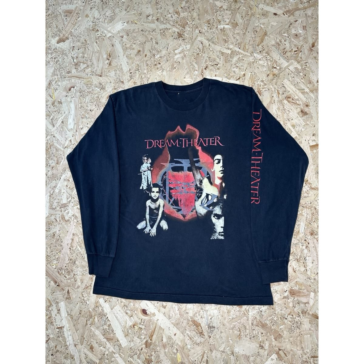 Concert Dream Theater Band Long Sleeve Black T- Shirt S- 5XL All Size MO517
