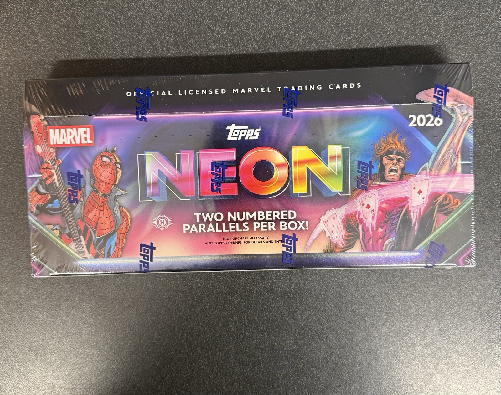 2026 Topps Marvel Neon Hobby Box - Factory Sealed