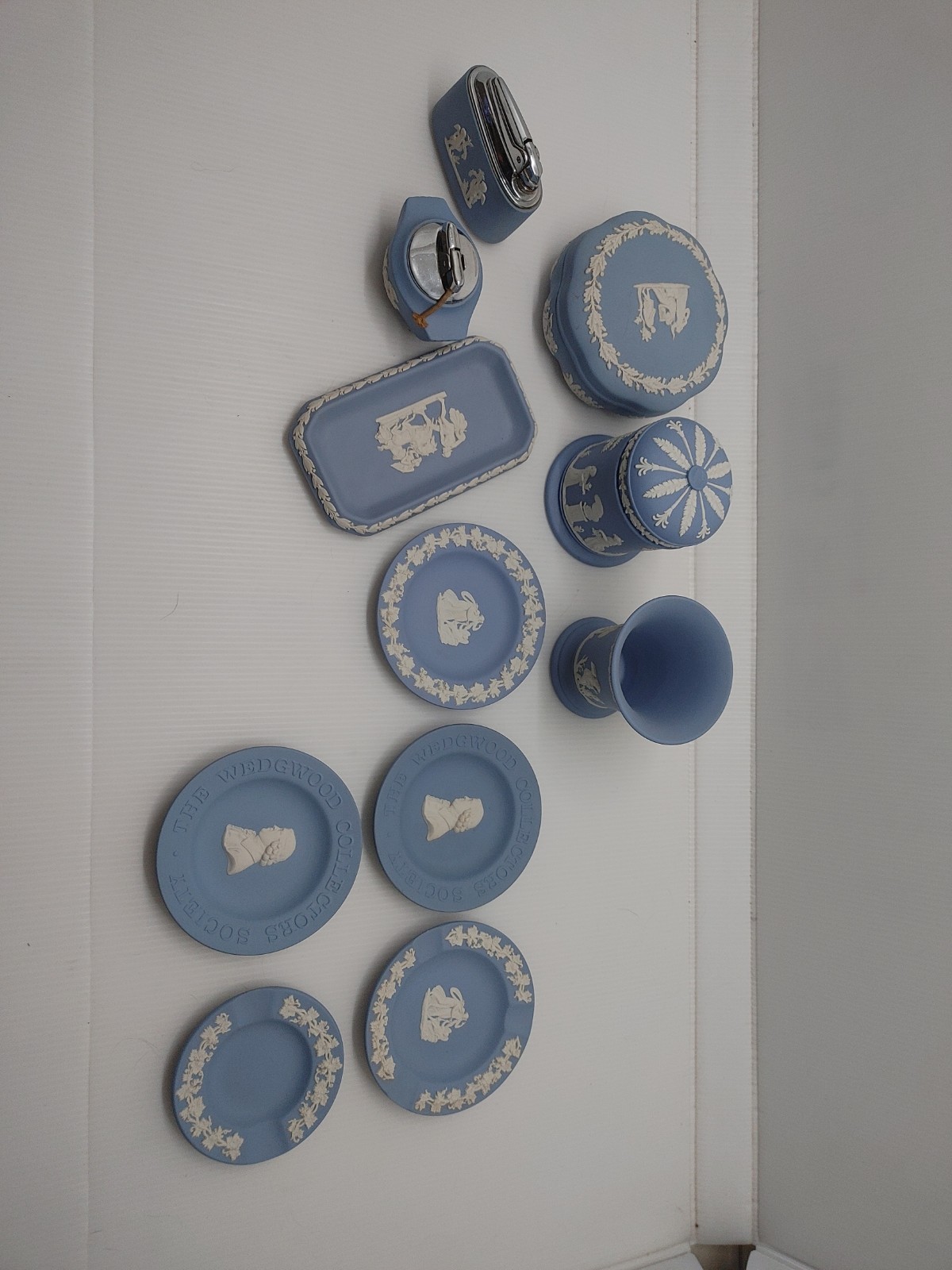 Wedgwood Blue Jasperware Lot