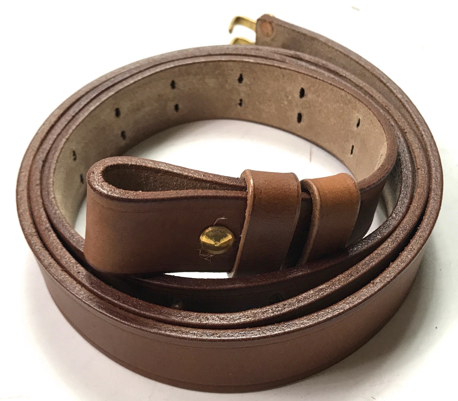 INDIAN WARS US M1883 M1884 SPRINGFIELD TRAPDOOR RIFLE LEATHER CARRY SLING