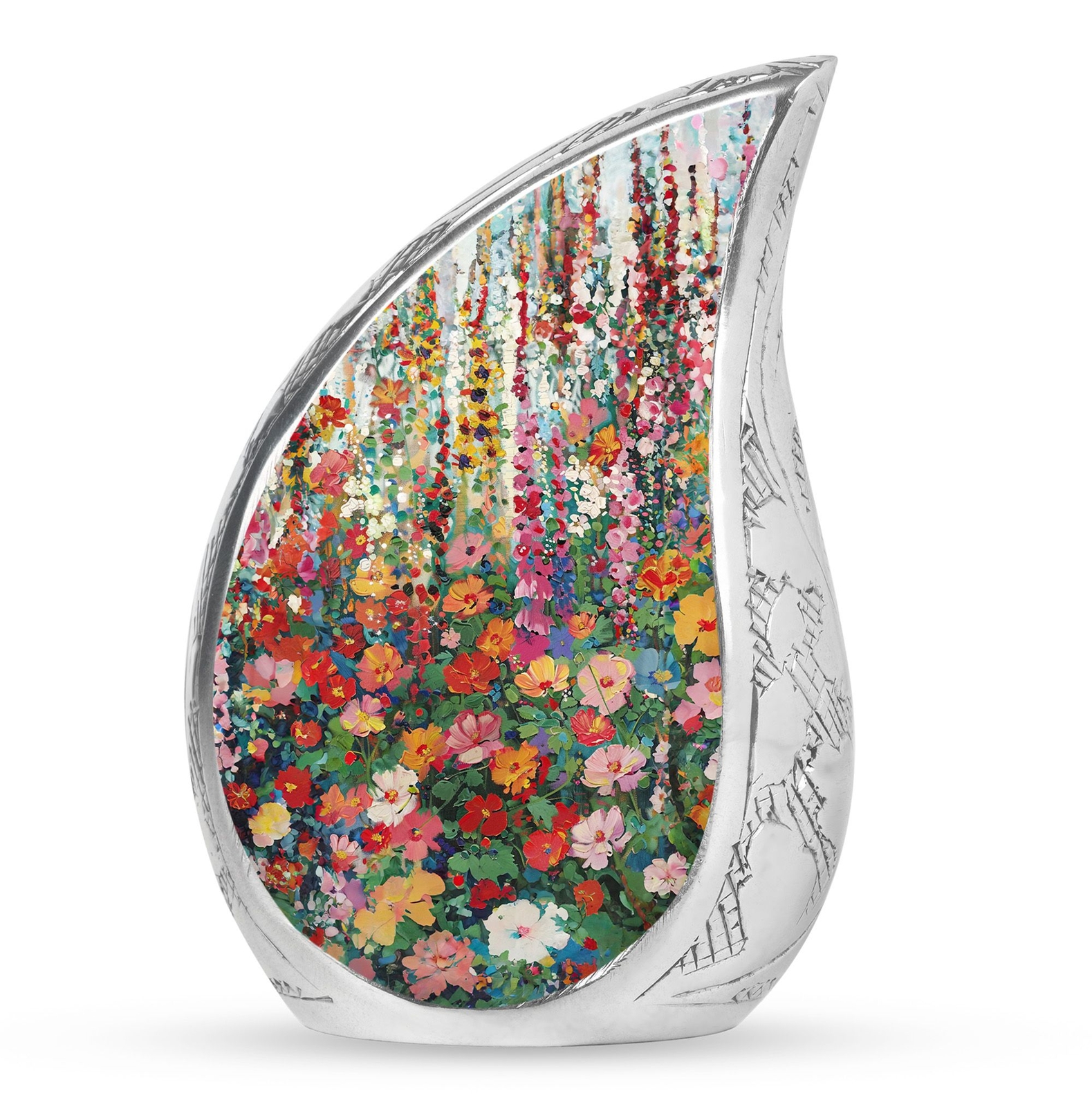 Flower Urns For Ashes - Tear Drop Urns For Ashes - Human Urns For Ashes