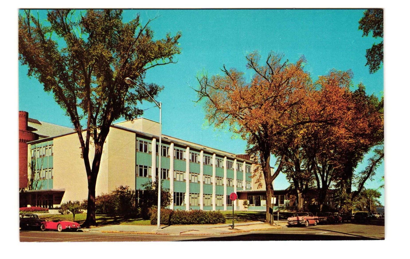 Wisconsin Center Building University of Wisconsin Madison Wisconsin VTG postcard