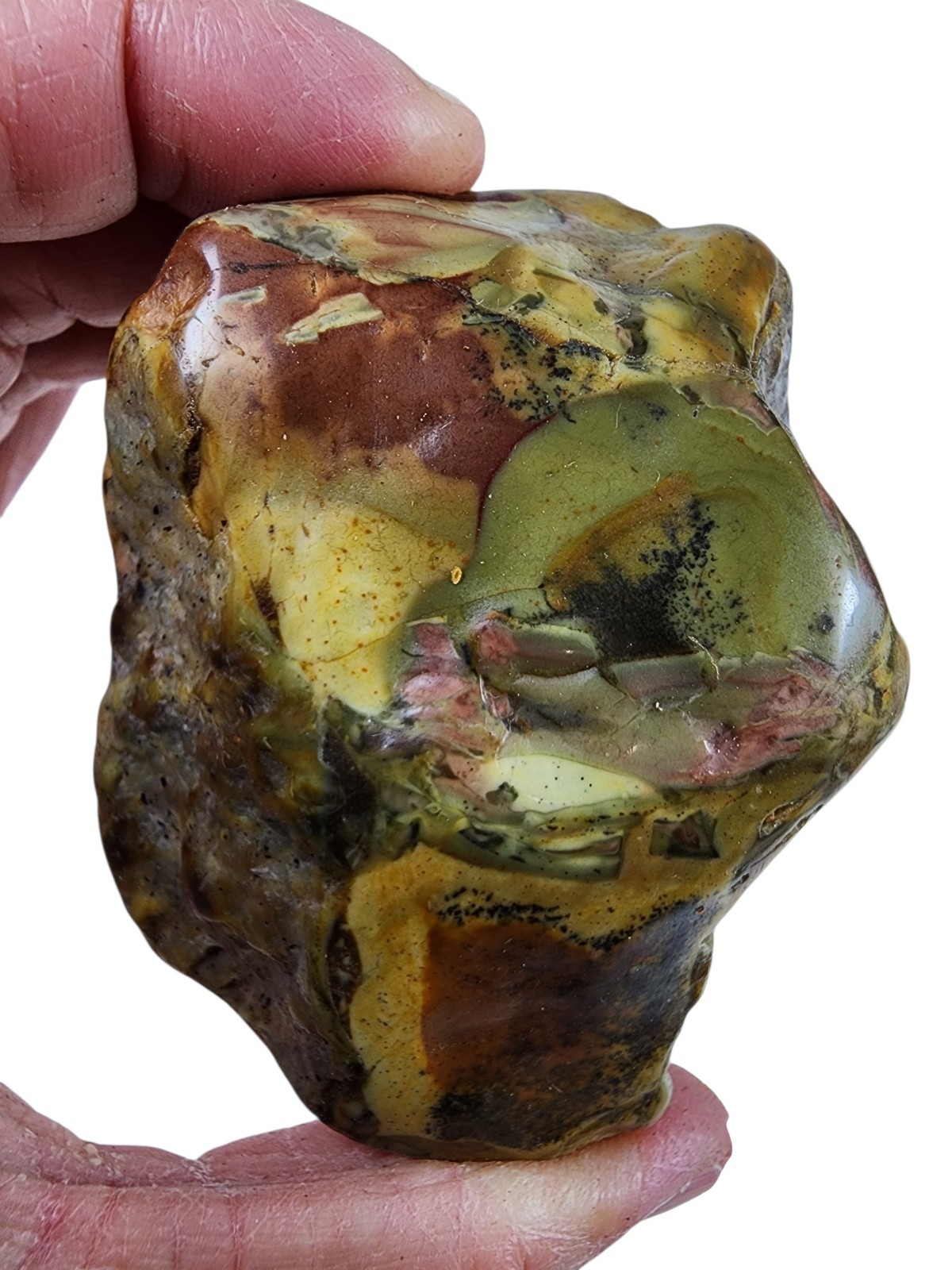 Morrisonite Jasper Polished Stone 188.3 grams.