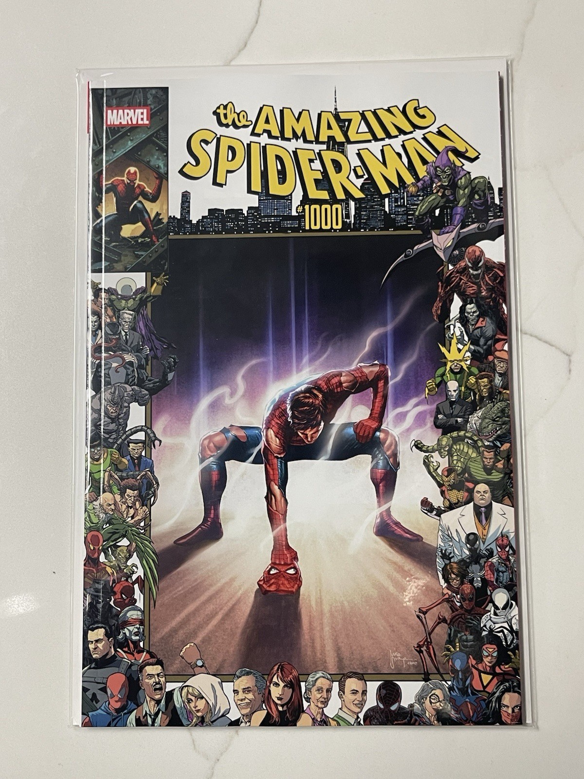 AMAZING SPIDERMAN 1000 NYCC MICO TRADE