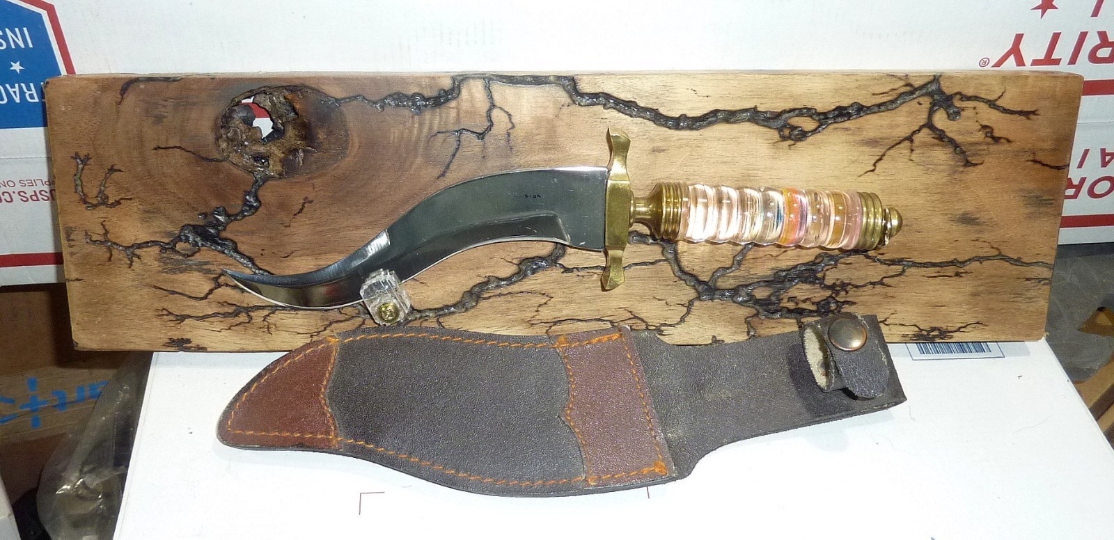 Haladie Style Dagger ceremonial dagger Wicked Curved Knife made in Pakistan