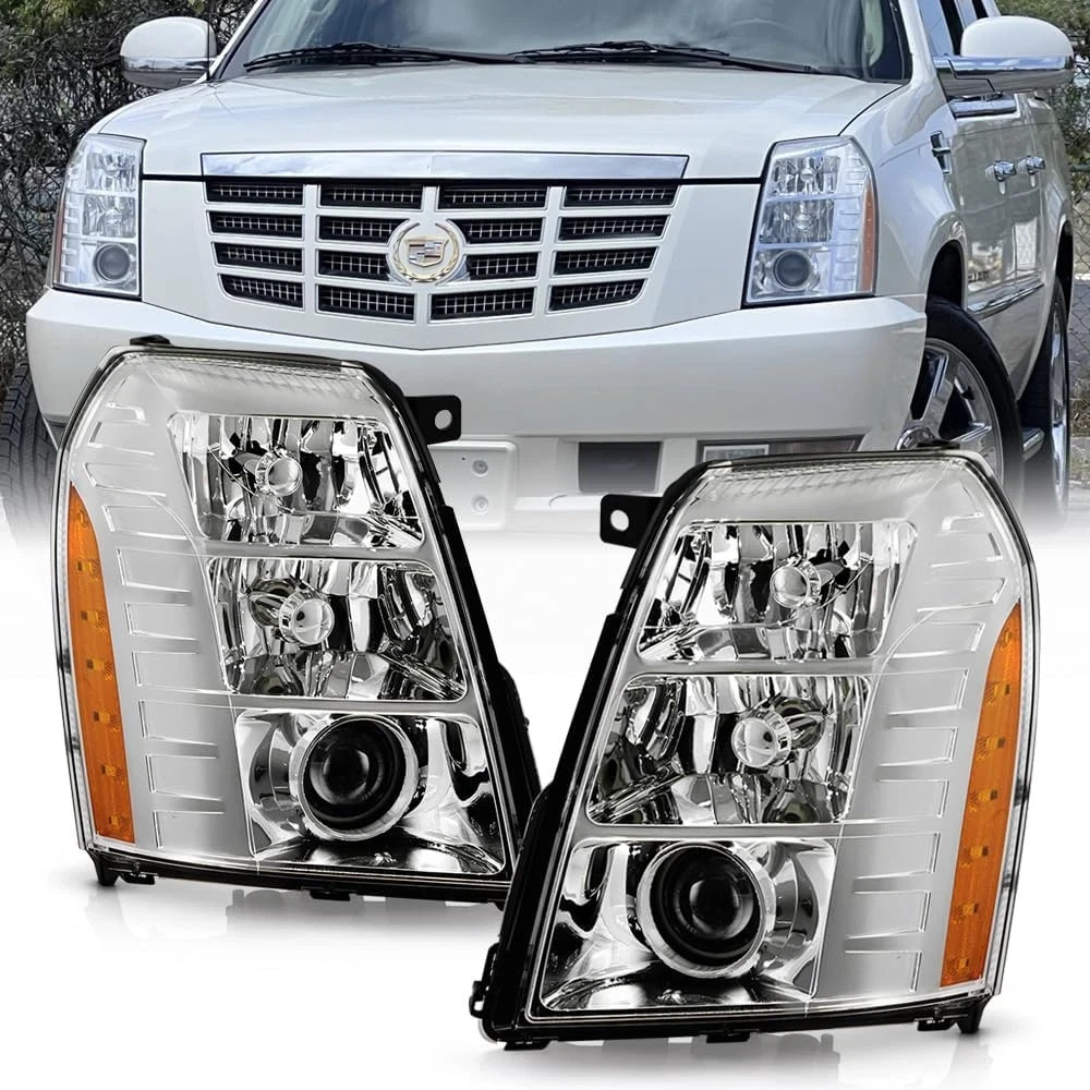 - for [Hid/Xenon Type] 2007-2014 Cadillac Escalade Factory Style Projector Headl