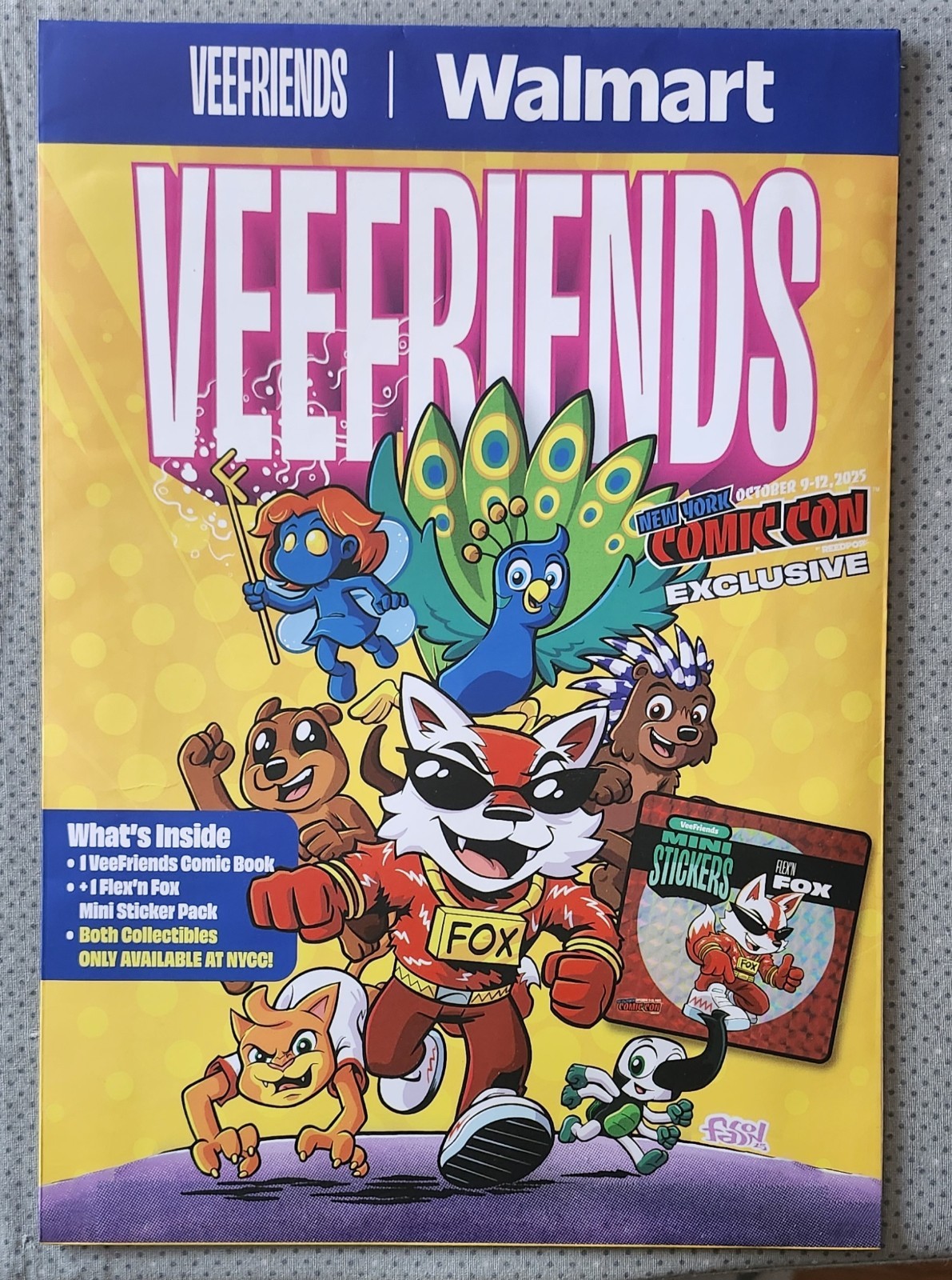 Veefriends NYCC 2025 / Fanatics Fest 2025 Exclusives Set. Mystery Packs *RARE*