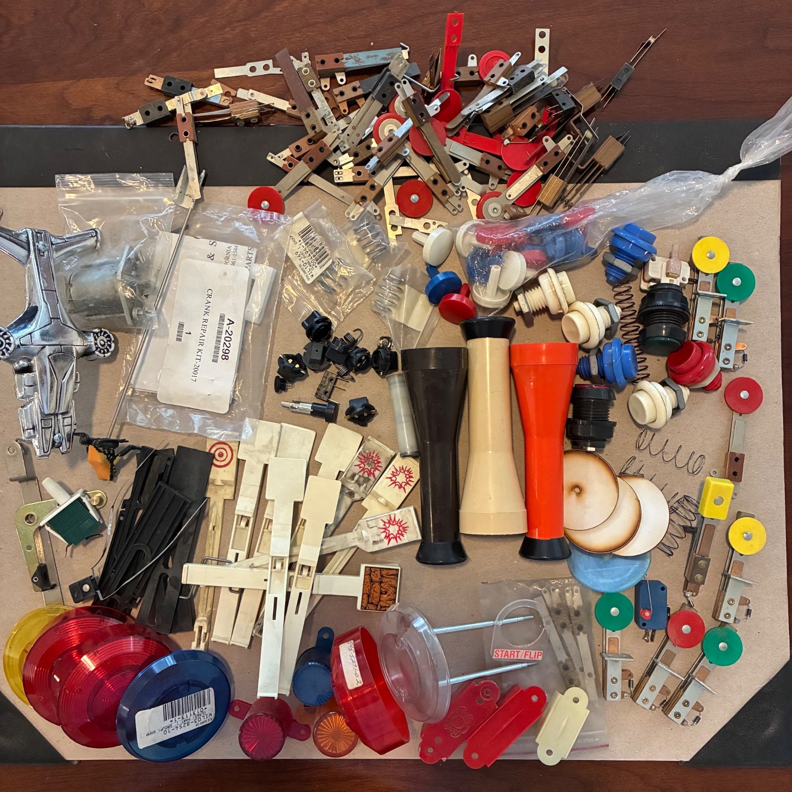Pinball Parts Williams Bally T2 Hunter Ship, Addams Family Crank Arm, 12v Motor