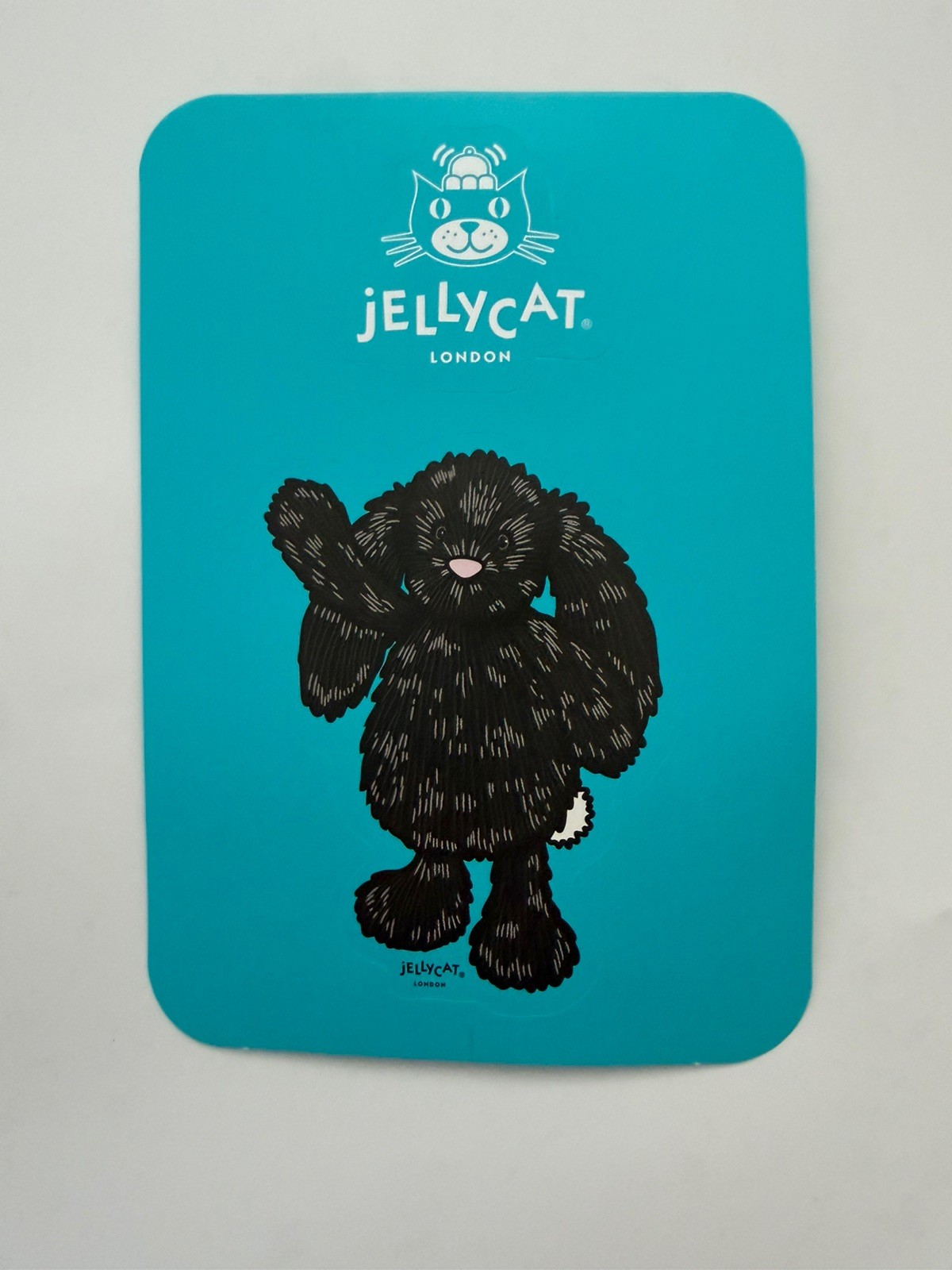Jellycat Selfridges Exclusive Inkli Bunny Sticker RARE BNWT Gift Collectible New Jellycat Selfridges Exclusive Inkli Bunny Sticker RARE BNWT Gift Collectible New