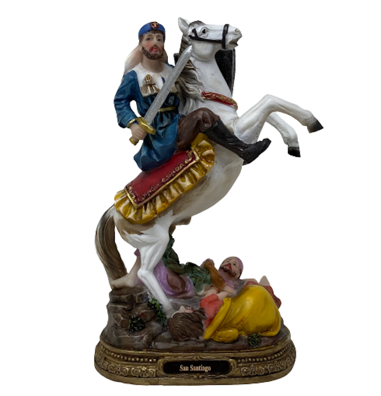 San Santiago / James the Great 7 Inch Resin Statue 20221-8 Brand New