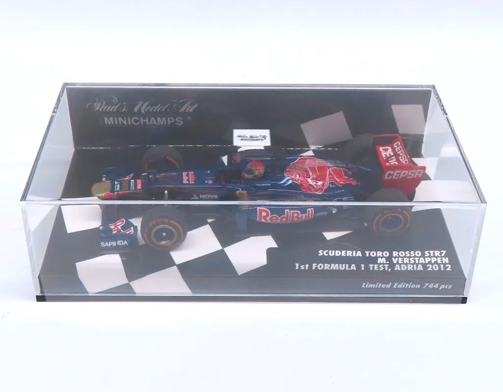 1/43 Max Verstappen F1 Model Scuderia Toro Rosso STR9 Diecast Model Used