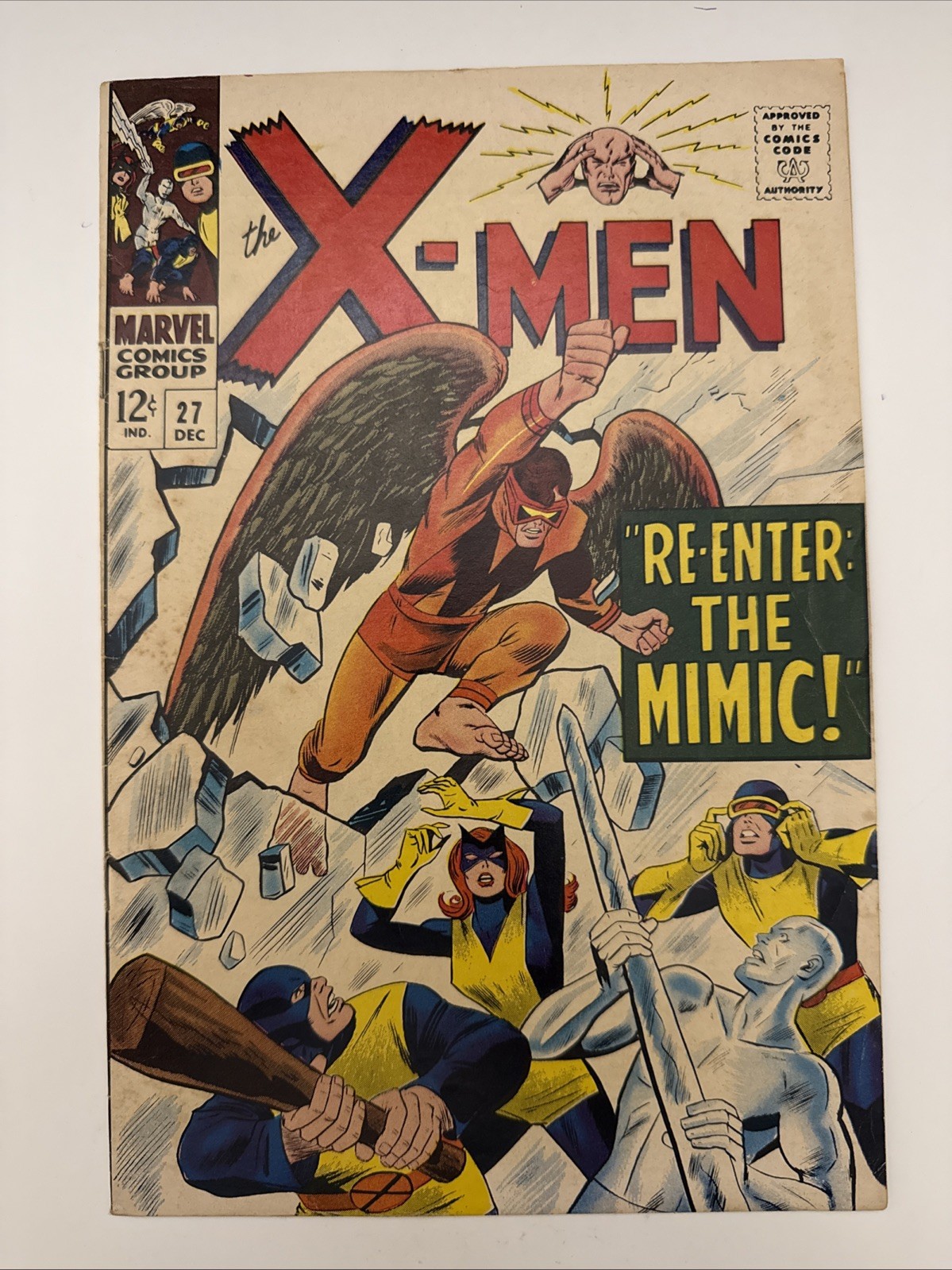 The X-Men #27 (Marvel Comics December 1966) 🔑 KEY ISSUE 🔥 FN/VF CONDITION
