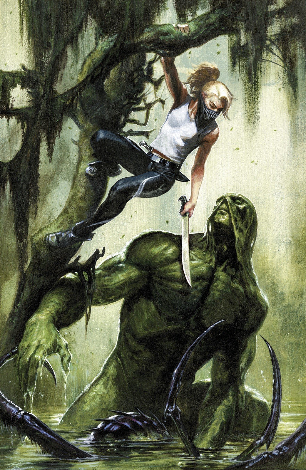 🔥 SWAMP THING IS KILLING THE CHILDREN #1 DELL’OTTO 1:200 Ratio Variant Cvr N