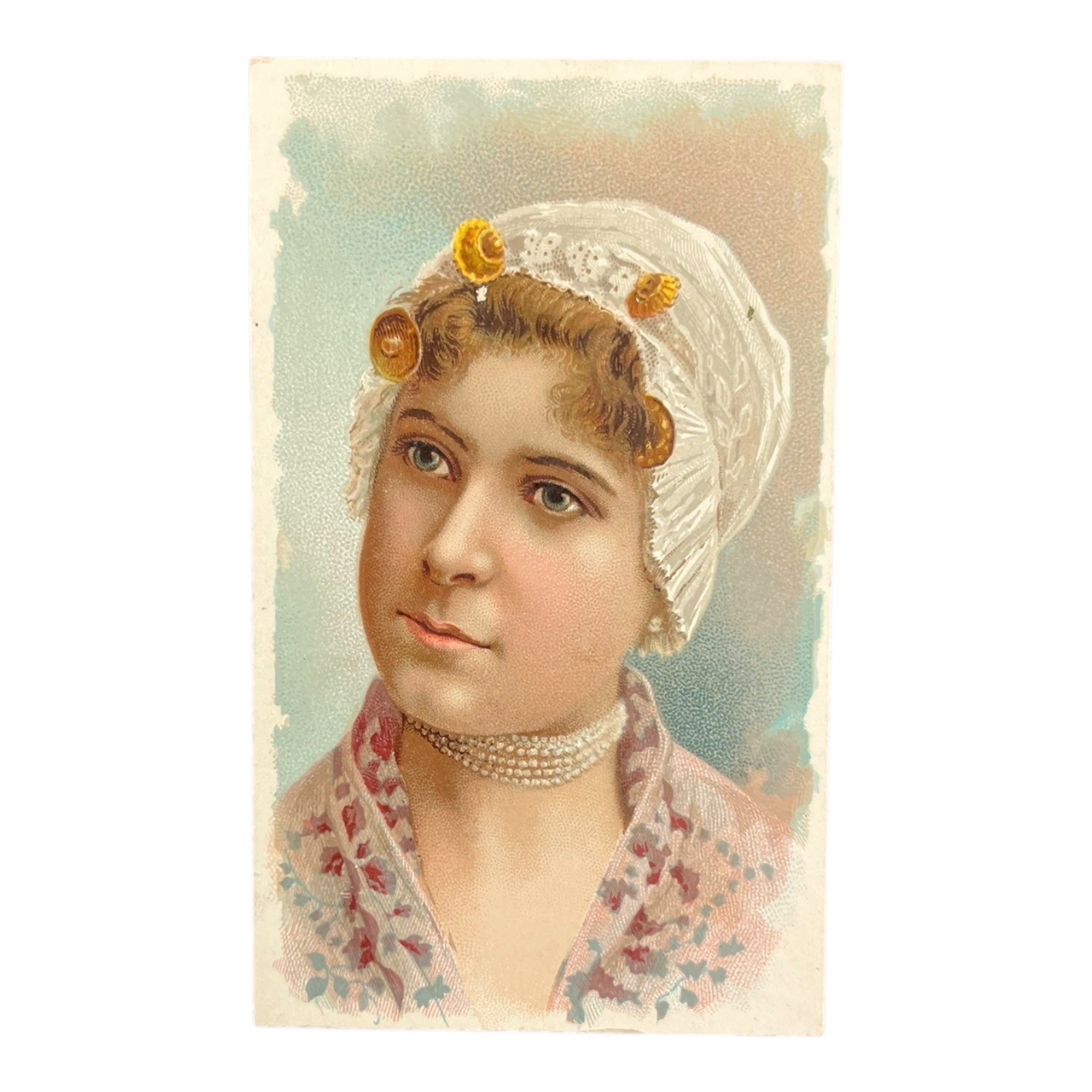 Antique N129 Stars of The Stage Duke's Honest Long Cut Tobacco Card Early Old