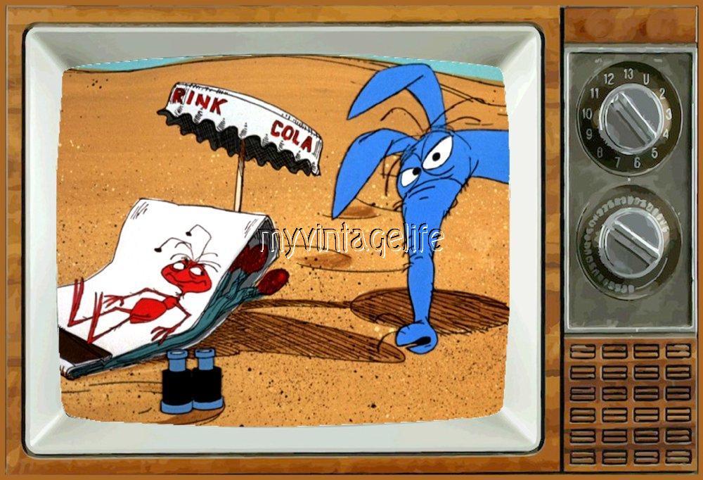 ANT & the AARDVARK TV Fridge MAGNET 2\