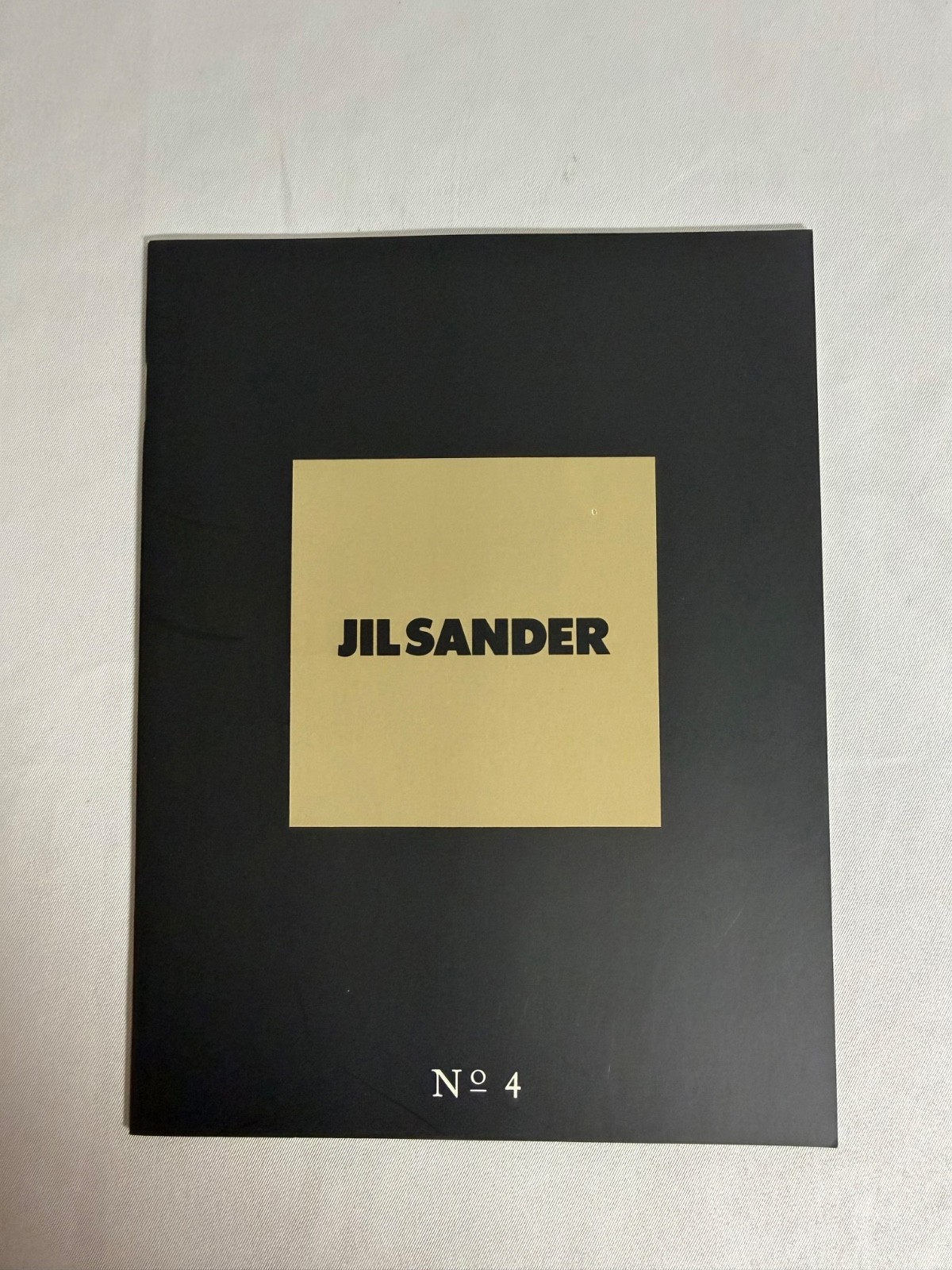 Jil Sander No 4 Perfume 1992 Vintage Promotional Booklet Fashion Designer
