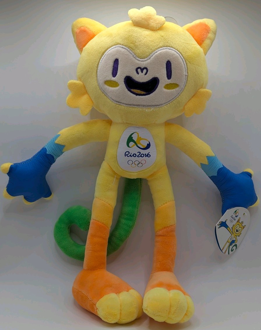 ULTRA RARE 2016 MASCOT OF THE RIO SUMMER OLYMPIC GAMES - VINICIOUS 