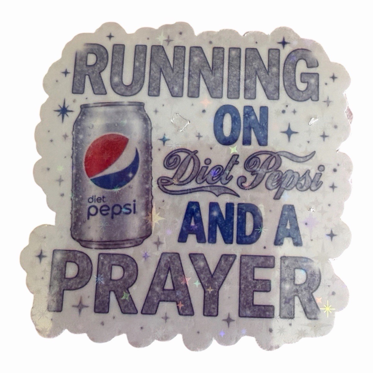 Handmade Diet Pepsi sticker 