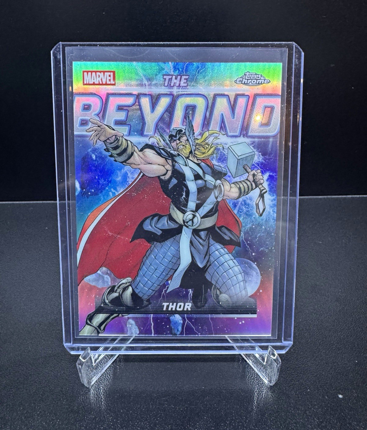 Topps 2026 Chrome Marvel Comics The Beyond  Thor Card