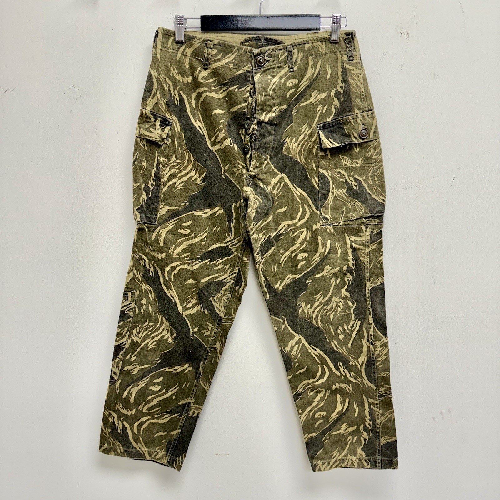 Vietnam War South Korean ROK Vertical Tiger Stripe Pants Camo Vietnam War South Korean ROK Vertical Tiger Stripe Pants Camo